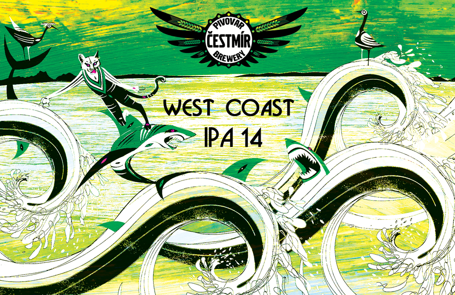 West Coast IPA 14 - 0,75l